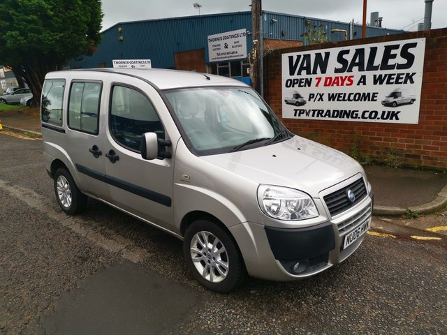 2006 06 Fiat Doblo 1.9 JTD DYNAMIC 5d 104 BHP **FULL MOT**