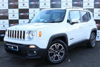 USED 2015 15 JEEP RENEGADE 1.4 LIMITED 5d 138 BHP 5 services, best colour combination