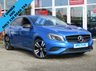 USED 2015 15 MERCEDES-BENZ A CLASS 1.5 A180 CDI BLUEEFFICIENCY SPORT 5d AUTO 109 BHP STUNNING 1 OWNER, &pound;30 ROAD TAX, Mercedes A Class A180 CDI SPORT Blue/efficiency, AUTO (BLACK PACK). Finished in SOUTH SEA BLUE METALLIC with contrasting PART LEATHER Trim. The Mercedes A-Class is one of the most upmarket, high-tech small cars on sale. It certainly looks smart, with its slim lights and smooth body panels. There's plenty of room in the front and the back which will suit the average family. Features include Part Leather, Sat Nav, 18" Alloys, Tinted windows, BLACK PACK,