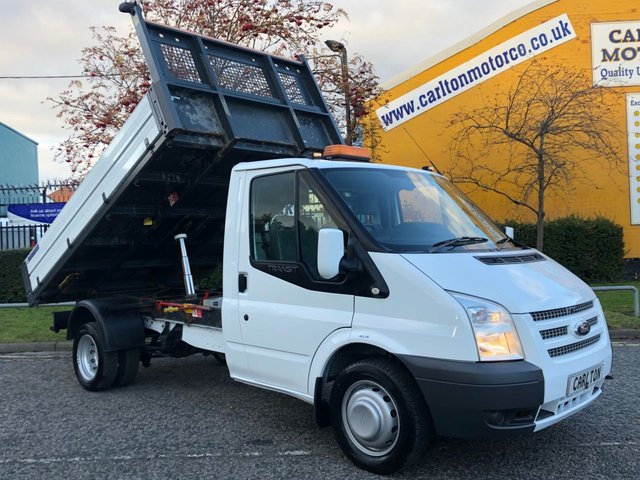 2014 14 Ford Transit 350 TDCi 125 TIPPER ALLOY BODY DRW 