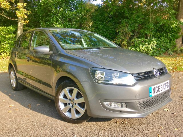 2014 63 Volkswagen Polo 1.2 MATCH EDITION 5d 59 BHP ONLY 26000 MILES / 2 OWNERS/REAR PARK SENSORS