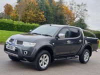 USED 2011 11 MITSUBISHI L200 2.5 DI-D 4X4 BARBARIAN LB DCB 175 BHP ** NO VAT ** FULL LEATHER + SATNAV