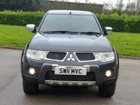USED 2011 11 MITSUBISHI L200 2.5 DI-D 4X4 BARBARIAN LB DCB 175 BHP ** NO VAT ** FULL LEATHER + SATNAV