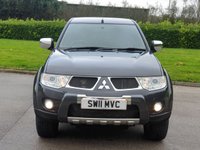 USED 2011 11 MITSUBISHI L200 2.5 DI-D 4X4 BARBARIAN LB DCB 175 BHP ** NO VAT ** FULL LEATHER + SATNAV