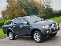 USED 2011 11 MITSUBISHI L200 2.5 DI-D 4X4 BARBARIAN LB DCB 175 BHP ** NO VAT ** FULL LEATHER + SATNAV