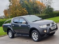 USED 2011 11 MITSUBISHI L200 2.5 DI-D 4X4 BARBARIAN LB DCB 175 BHP ** NO VAT ** FULL LEATHER + SATNAV