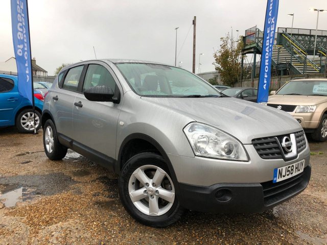 2008 58 Nissan Qashqai 1.6 VISIA 5d 113 BHP