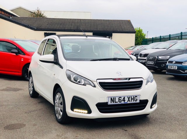 2014 64 Peugeot 108 1.0 ACTIVE TOP 3d 68 BHP