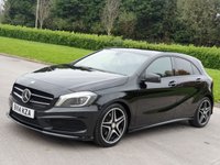 USED 2014 14 MERCEDES-BENZ A-CLASS 2.1 A220 CDI BLUEEFFICIENCY AMG SPORT 5d AUTO 170 BHP PADDLE SHIFT + PARKING SENSORS + +
