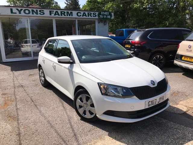 2017 17 Skoda Fabia 1.0 S MPI 5d 59 BHP