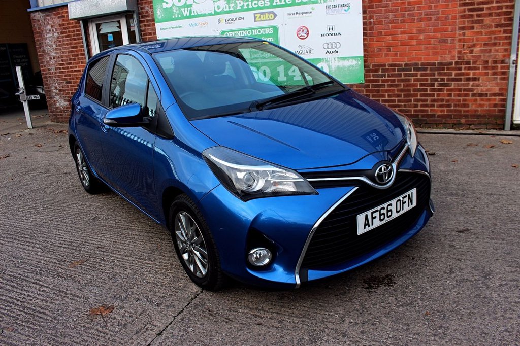 2016 66 TOYOTA YARIS 1.3 VVT-I ICON 5d 99 BHP