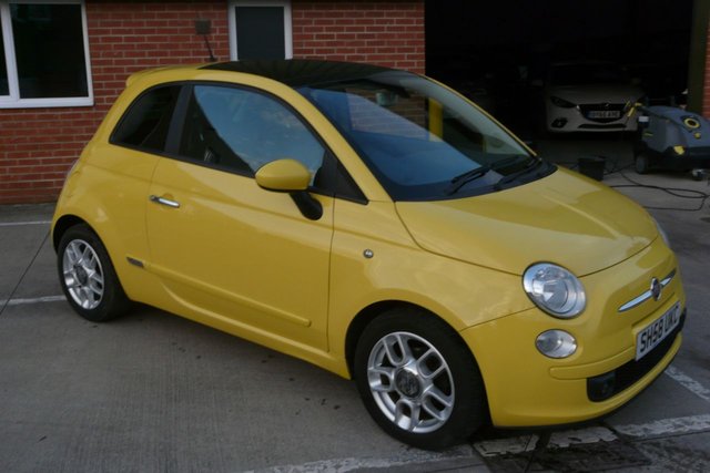 2009 58 Fiat 500 1.2 SPORT 3d 69 BHP