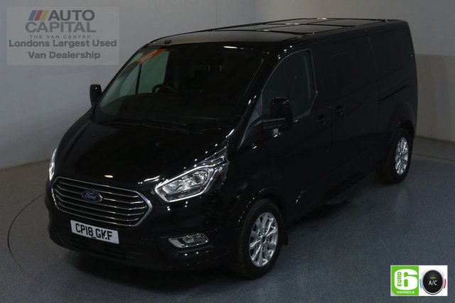 2018 18 FORD TOURNEO CUSTOM 2.0 310 TITANIUM LIMITED LWB 129 BHP 9 SEATS MINIBUS