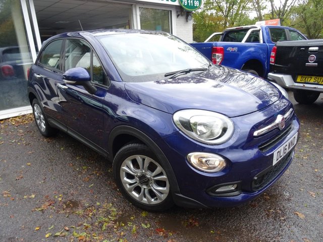 2016 16 Fiat 500x 1.4 MULTIAIR POP STAR DDCT 5d AUTOMATIC 140 BHP *TOMTOM SAT NAV + DAB RADIO*