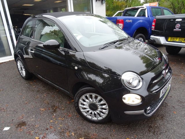 2016 16 Fiat 500 0.9 TWINAIR CONVERTIBLE LOUNGE 3d 85 BHP NEW SHAPE