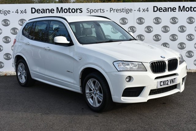 2012 12 BMW X3 2.0 XDRIVE20D M SPORT 5d 181 BHP SATNAV