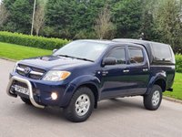 USED 2007 07 TOYOTA HI-LUX 2.5 4X4 D-4D D/C 118 BHP LOW MILES + CHOICES OF 4X4 IN STOCK