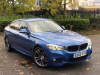 USED 2015 65 BMW 3 SERIES 2.0 320D M SPORT GRAN TURISMO 5d AUTO 181 BHP SAT NAV++HEATED SEATS++SPOILER