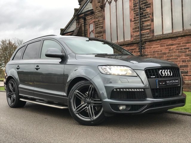 2014 14 Audi Q7 3.0 TDI QUATTRO S LINE PLUS 5d AUTO 245 BHP [BLACK EDITION]