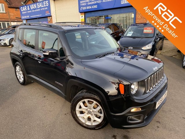 2016 66 Jeep Renegade 1.4 LONGITUDE 5d AUTO 138 BHP