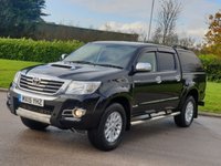 USED 2015 15 TOYOTA HI-LUX 3.0 INVINCIBLE 4X4 D-4D DCB AUTO 169 BHP FULL SERVICE HISTORY ** NO VAT ***