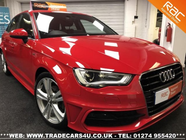 2015 65 Audi A3 1.4 TFSI COD SPORTBACK 5 DOOR S LINE NAV 6 SPEED MANUAL