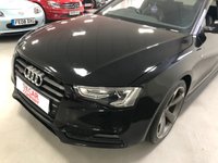 USED 2014 14 AUDI A5 2.0 TDI Black Edition quattro 2dr * BANG & OLUFSEN * ADAPTIVE CRUISE * 2 KEYS * MOT JULY 2020