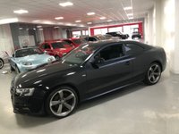 USED 2014 14 AUDI A5 2.0 TDI Black Edition quattro 2dr * BANG & OLUFSEN * ADAPTIVE CRUISE * 2 KEYS * MOT JULY 2020