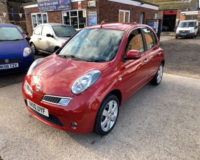 2010 10 Nissan Micra 1.2 N-TEC 5d 80 BHP