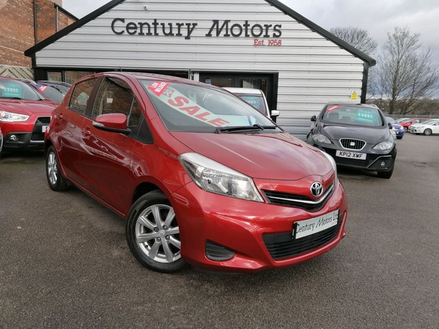 2012 62 Toyota Yaris 1.3 VVT-I TR 5d - REVERSE CAMERA
