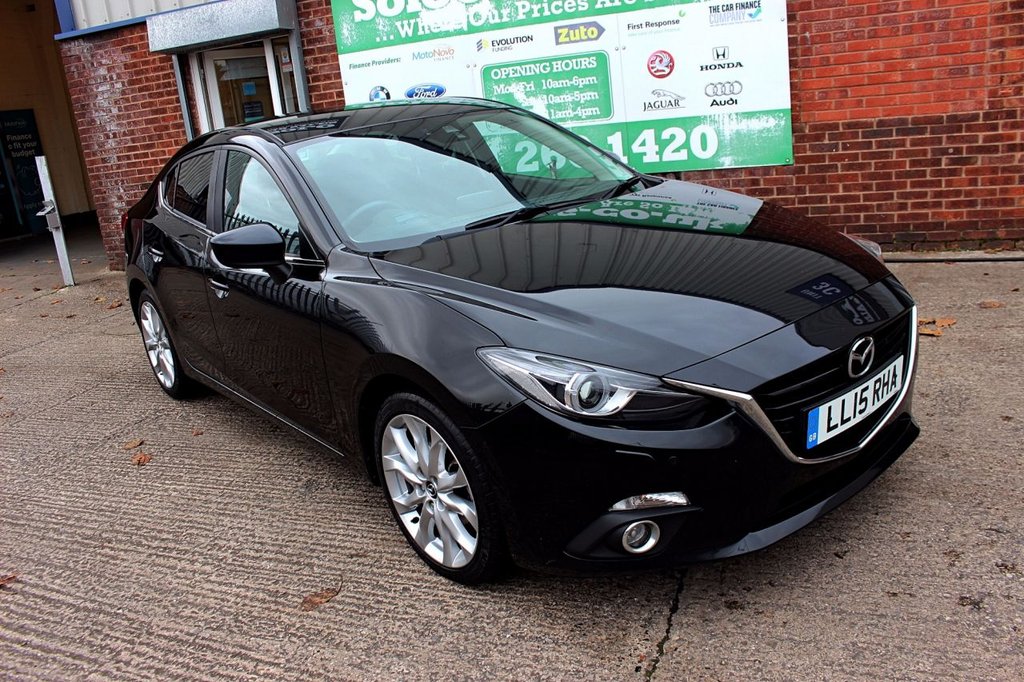 2015 15 MAZDA 3 2.2 D SPORT NAV 4d 148 BHP