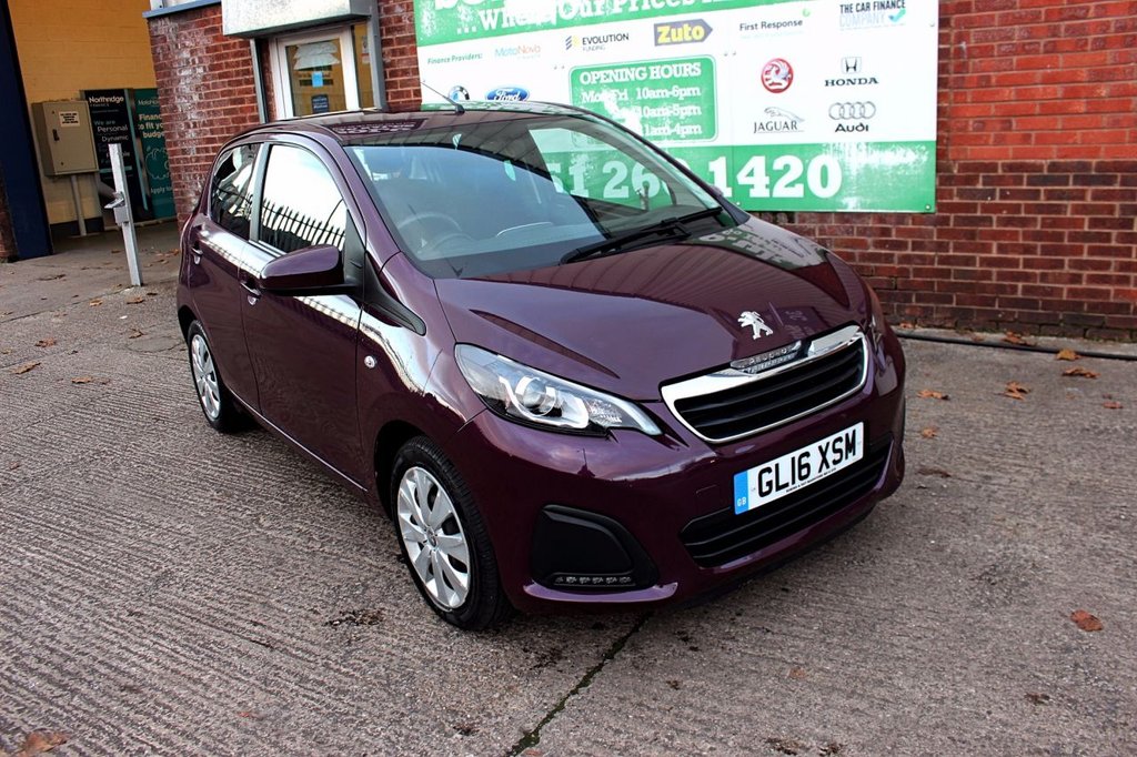 2016 16 PEUGEOT 108 1.0 ACTIVE 5d 68 BHP