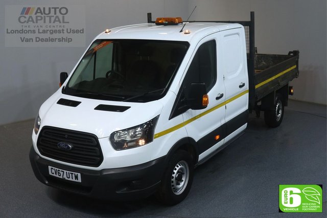 2017 67 FORD TRANSIT 2.0 350 RWD L3 129 BHP EURO 6 ENGINE TIPPER