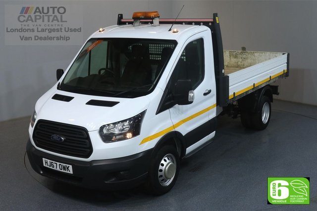 2017 67 FORD TRANSIT 2.0 350 RWD TWIN WHEEL L3 129 BHP EURO 6 ENGINE TIPPER