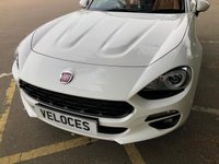 USED 2017 17 FIAT 124 1.4 SPIDER MULTIAIR LUSSO  2d 139 BHP ..BEST COLOUR COMBINATION..