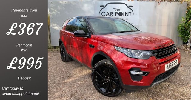 2016 66 Land Rover Discovery Sport 2.0 TD4 HSE BLACK 5d AUTO 180 BHP