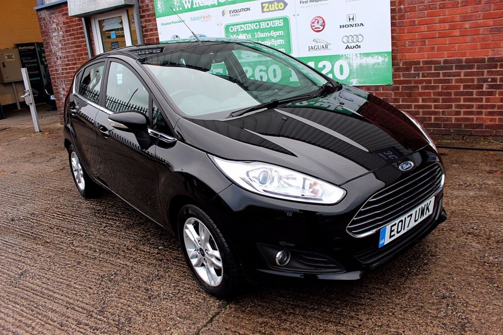 2017 17 FORD FIESTA 1.0 ZETEC 5d 99 BHP