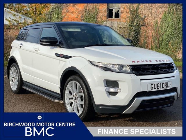 View our LAND ROVER RANGE ROVER EVOQUE