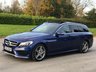 USED 2015 15 MERCEDES-BENZ C-CLASS 2.1 C300 BLUETEC HYBRID AMG LINE PREMIUM 5d AUTO 204 BHP GLASS ROOF + SAT NAV + R CAMERA