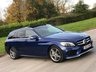 USED 2015 15 MERCEDES-BENZ C-CLASS 2.1 C300 BLUETEC HYBRID AMG LINE PREMIUM 5d AUTO 204 BHP GLASS ROOF + SAT NAV + R CAMERA