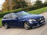 USED 2015 15 MERCEDES-BENZ C-CLASS 2.1 C300 BLUETEC HYBRID AMG LINE PREMIUM 5d AUTO 204 BHP GLASS ROOF + SAT NAV + R CAMERA