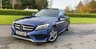 USED 2015 15 MERCEDES-BENZ C-CLASS 2.1 C300 BLUETEC HYBRID AMG LINE PREMIUM 5d AUTO 204 BHP GLASS ROOF + SAT NAV + R CAMERA