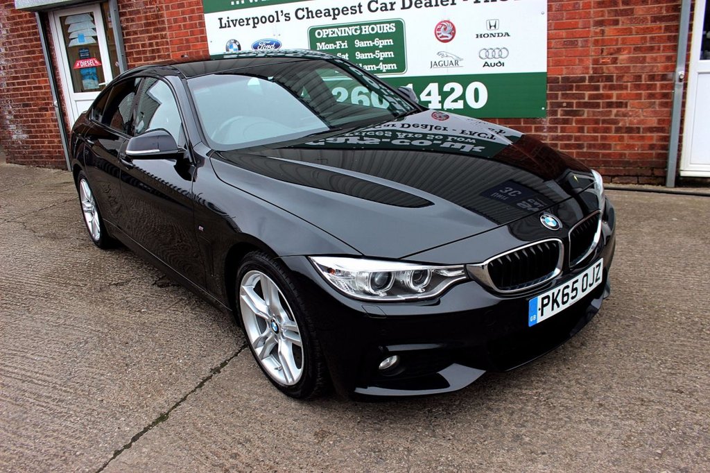 2015 65 BMW 4 SERIES 2.0 420D M SPORT GRAN COUPE 4d AUTO 188 BHP