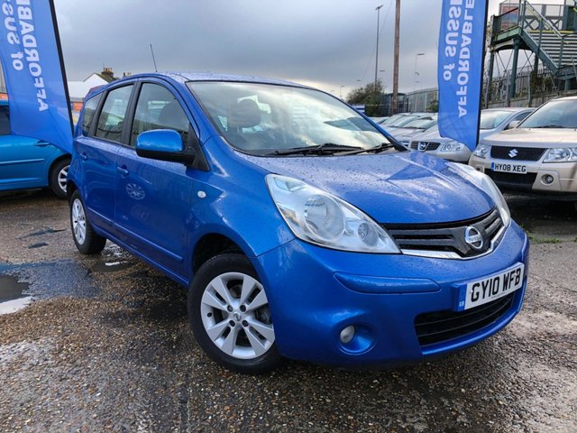 2010 10 Nissan Note 1.4 ACENTA 5d 88 BHP
