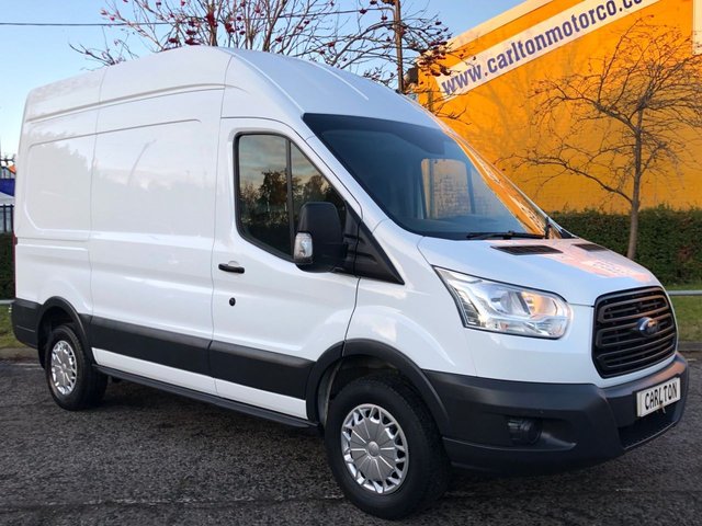 2016 65 Ford Transit 350 TDCi 155 L2 H3 HIGH ROOF [ AIR CON ] VAN RWD