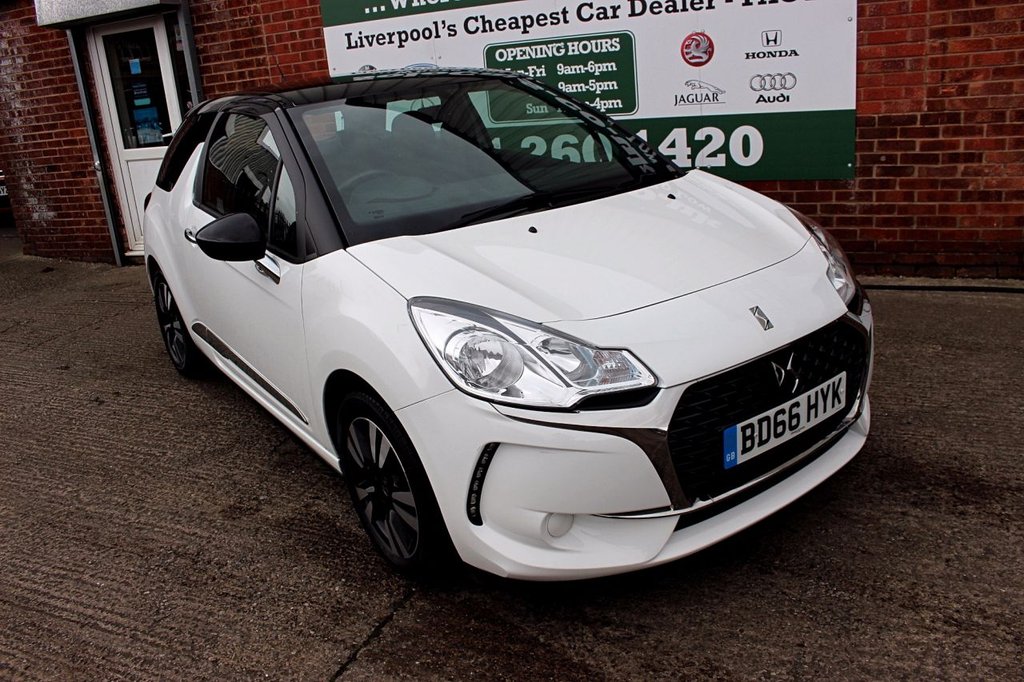 2016 66 DS DS 3 1.2 PURETECH CHIC 3d 80 BHP