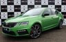 USED 2017 17 SKODA OCTAVIA 2.0 VRS TSI 5d 227 BHP Black/Red sports seats - Wifi