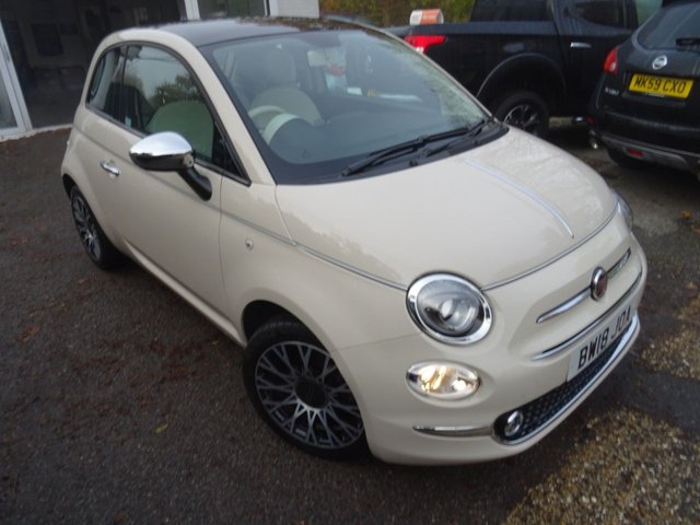 2018 18 Fiat 500 1.2 COLLEZIONE 3d 69 BHP *EXTREMELY RARE SPECIAL EDITION* NEW SHAPE