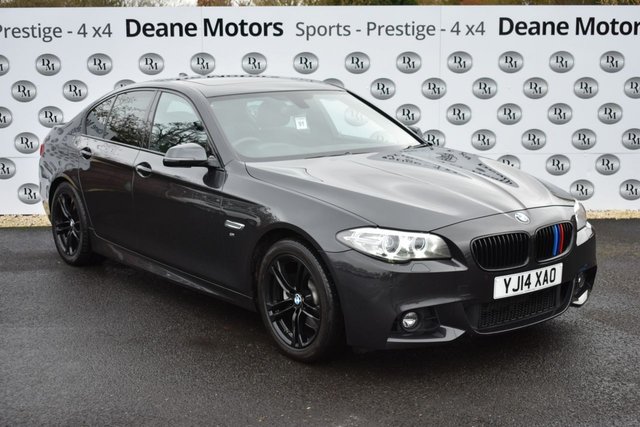 2014 14 BMW 5 Series 2.0 520D M SPORT 4d AUTO 181 BHP SUNROOF BLACK PACK