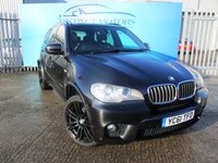 USED 2011 61 BMW X5 3.0 XDRIVE30D M SPORT 5d AUTO 241 BHP 7 SEATS+FULL BLACK LEATHER+SAT-NAV
